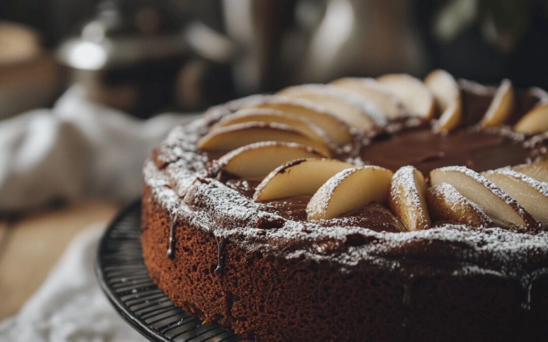 Le secret du gâteau poire chocolat de Cyril Lignac : une recette gourmande à tomber